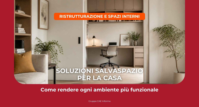 soluzioni salvaspazio per la casa